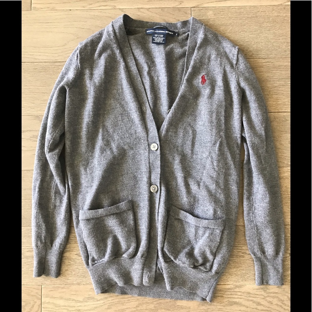 Ralph Lauren sport merino wool cardigan